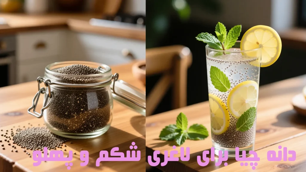 دانه چیا چیست و چرا برای لاغری شکم مؤثر است؟
